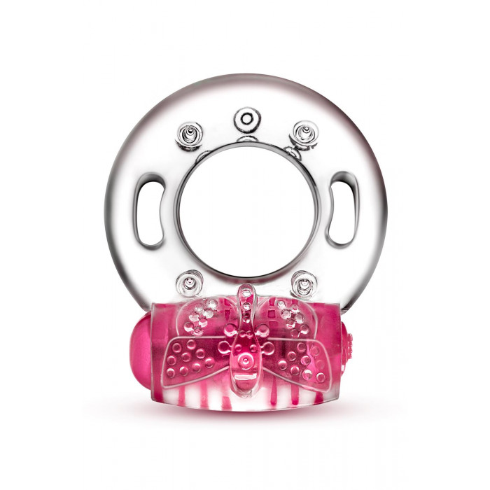 Эрекционное виброкольцо PLAY WITH ME AROUSER VIBRATING C-RING PINK