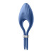 Регулируемое эрекционное кольцо с вибрацией Satisfyer Duelist blue