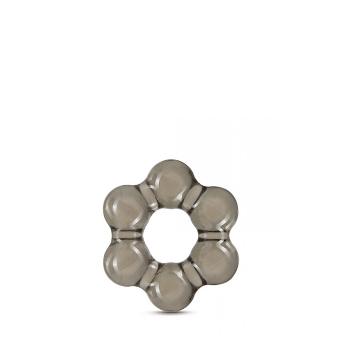 T331506 Эрекционное кольцо STAY HARD THICK BEAD COCK RING BLACK