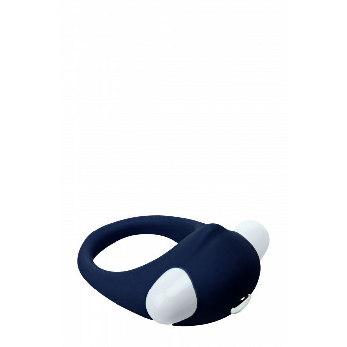 Эрекционное кольцо с вибрацией Dream Toys RINGS OF LOVE STIMU RING BLUE