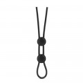 T331085 Регулируемое эрекционное кольцо STAY HARD DOUBLE LOOP BLACK