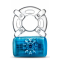 Эрекционное виброкольцо PLAY WITH ME ONE NIGHT STAND VIBRATING C-RING BLUE