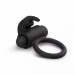 Эрекционное кольцо с вибрацией Easy Toys Bunny Vibe Ring Black