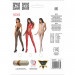 Бодистокинг Passion BS065 red, комбинезон, крупная сетка