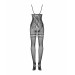 Бодістокінг Obsessive Bodystocking F213 S/M/L, імітація мереживного боді та резинки для панчіх