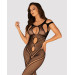 Бодістокінг Obsessive Bodystocking G322 S/M/L, фантасмагорично-силуетний крій