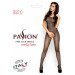 Бодистокинг Passion BS010 black, комбинезон, мелкая сеточка