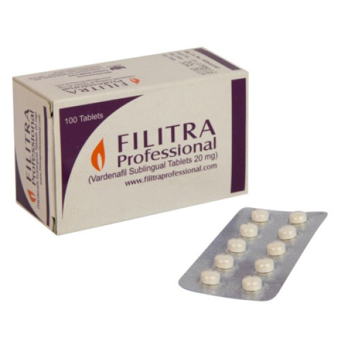 Филитра Про (Filitra Professional) 20 мг 10 таблеток