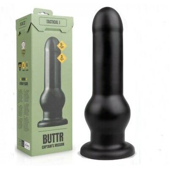 Большая анальная пробка BUTTR Tactical I Dildo