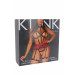 BDSM-костюм учениці Leg Avenue Harness teddy & skirt L Black, портупея, мініспідниця, екошкіра