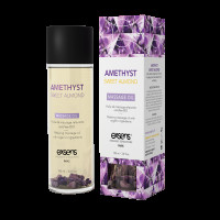 Масажна олія EXSENS Amethyst Sweet Almond (розслаблювальна, з аметистом) 100мл, натуральна Масажна олія EXSENS Amethyst Sweet Almond (розслаблювальна, з аметистом) 100мл, натуральна