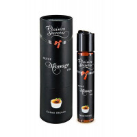 Масажна олія Plaisirs Secrets Creme Brulee (59 мл) з афродизіаками їстівна, подарункове паковання