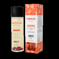 Масажна олія EXSENS Carnelian Apricot (бадьорна з сердоліком) 100мл, натуральна
