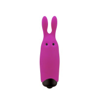 Віброкуля Adrien Lastic Pocket Vibe Rabbit Pink зі стимулювальними вушками Віброкуля Adrien Lastic Pocket Vibe Rabbit Pink зі стимулювальними вушками