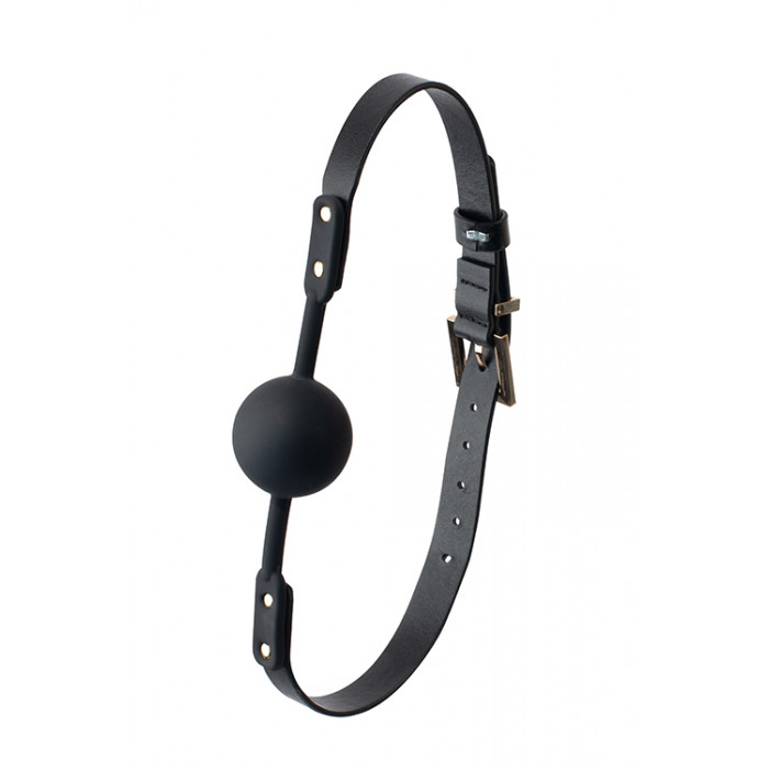 Кляп кулька GP PREMIUM SOLID SILICONE BALL GAG BLACK