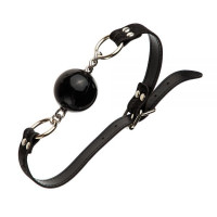 Кляп силикон на цепочке Loveshop BLK BREATHABLE BALL GAG