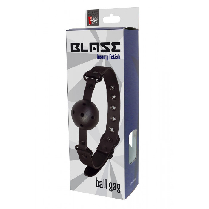 Кляп BLAZE BALL GAG WITH PAINTING EDGE BLACK