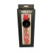 F61402 Кляп из экокожи Loveshop BREATHABLE BALL GAG BLACK/RED