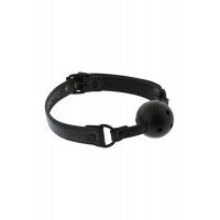 Кляп 4,7 см BLAZE LUXURY BALL GAG CROCO BLACK