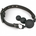 Кляп-ялинка Easytoys Ball Gag With Silicone Beads