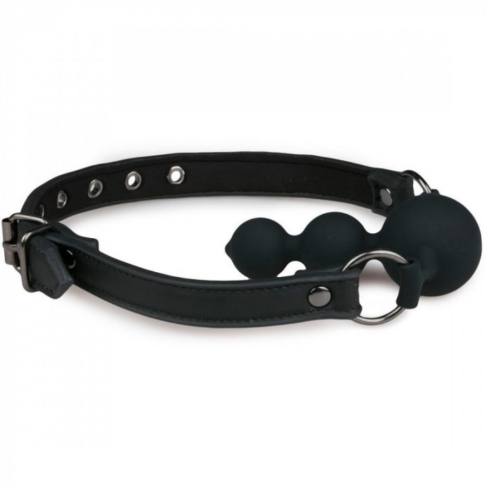 Кляп-ялинка Easytoys Ball Gag With Silicone Beads
