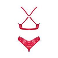 Obsessive Lacelove cupless 2-pcs set XS/S