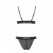 Комплект білизни GLAMISS SET black XXL/XXXL - Passion Exclusive