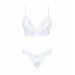 Эротический комплект Obsessive Heavenlly 2-pcs set XL/2XL, бюстгальтер и танга