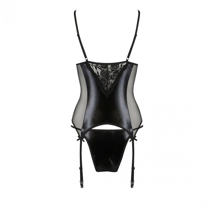Корсет под кожу ASUNA CORSET black S/M Passion