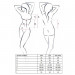Корсет під шкіру ASUNA CORSET black XXL/XXXL Passion
