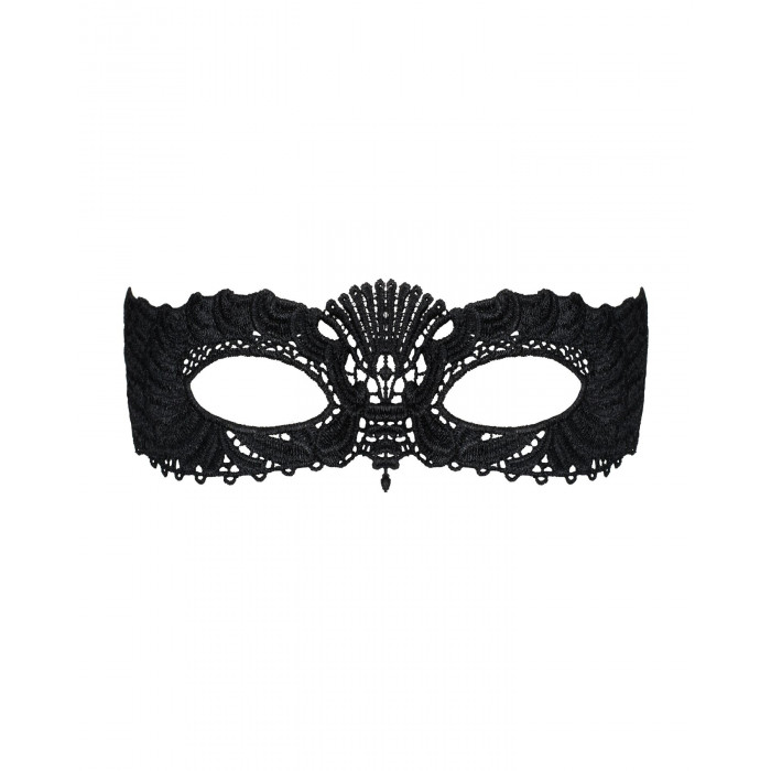 Мереживна маска Obsessive A700 mask, єдиний розмір, чорна