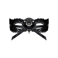 Мереживна маска Obsessive A700 mask, єдиний розмір, чорна