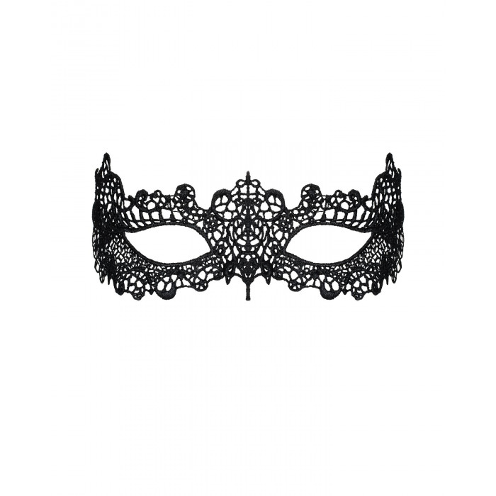 Мереживна маска Obsessive A701 mask, єдиний розмір, чорна