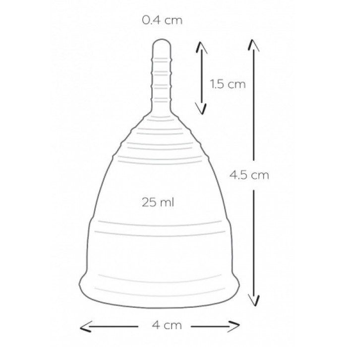 Менструальні чаші Mae B Menstrual Cups Size S - Pink