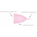 Менструальні чаші Mae B Menstrual Cups Size S - Pink