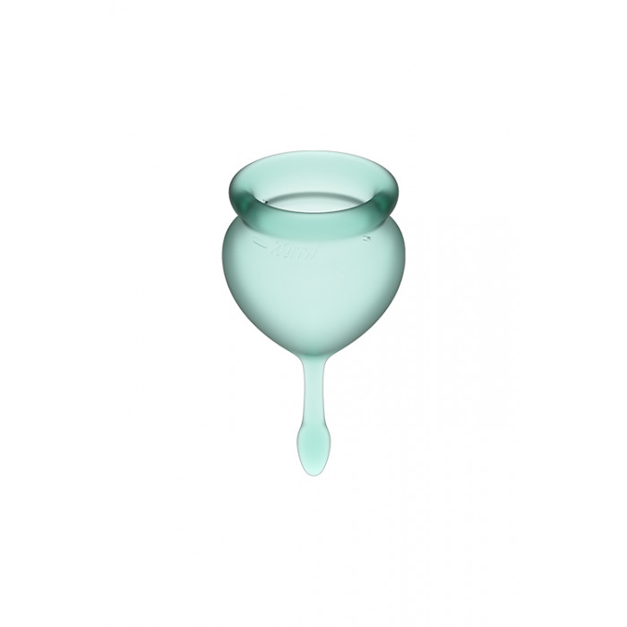 T360103 Менструальные чаши SATISFYER FEEL GOOD MENSTRUAL CUP GREEN