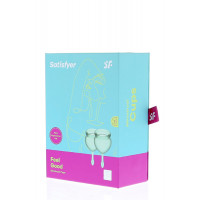 T360103 Менструальные чаши SATISFYER FEEL GOOD MENSTRUAL CUP GREEN