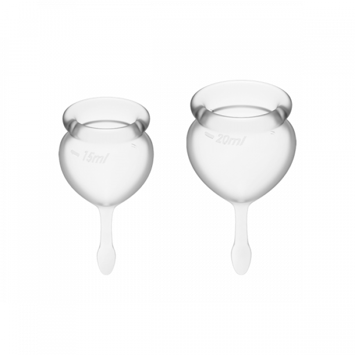 T360903 Менструальные чаши SATISFYER FEEL GOOD MENSTRUAL CUP WHITE