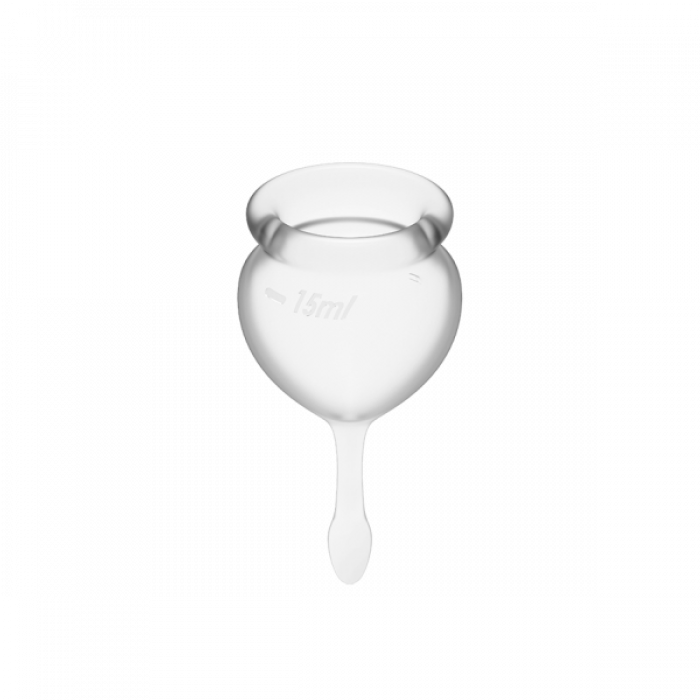 T360903 Менструальные чаши SATISFYER FEEL GOOD MENSTRUAL CUP WHITE
