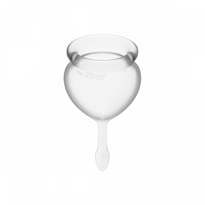 T360903 Менструальные чаши SATISFYER FEEL GOOD MENSTRUAL CUP WHITE