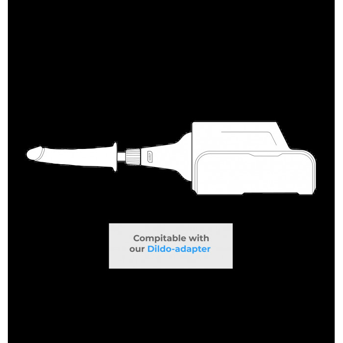 Фалоімітатор Kiiroo Keon Vacuum - Lock Realistic Dildo 19 см Vac U Lock