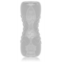 Мастурбатор Dorcel Double OO, двосторонній, два рельєфи