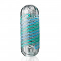 Мастурбатор Tenga Spinner 04 Pixel Cool Edition з пружною стимулювальною спіраллю всередині
