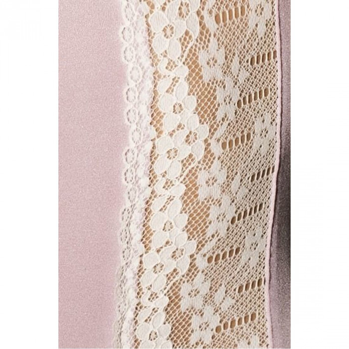 (SALE) Сорочка приталенная с чашечками SHANTI CHEMISE pink S/M - Passion Exclusive, трусики