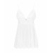 Пеньюар и трусики Obsessive Heavenlly babydoll & thong XL/2XL