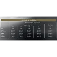 Комплект сорочка у стилі 60-х та трусики з доступом Penthouse - Libido Boost White S/M Комплект сорочка у стилі 60-х та трусики з доступом Penthouse - Libido Boost White S/M