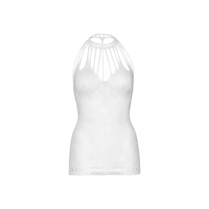 Ажурное платье-сетка Leg Avenue Lace mini dress with cut-outs White, one size