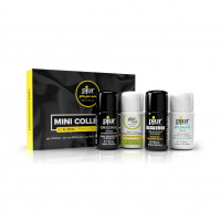 Набір змазок pjur MINI COLLECTION 4×10 мл: med REPAIR glide, WOMAN Nude, ORIGINAL, BACKDOOR Relaxing Набір змазок pjur MINI COLLECTION 4×10 мл: med REPAIR glide, WOMAN Nude, ORIGINAL, BACKDOOR Relaxing