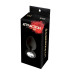 Анальна пробка з кристалом MAI Attraction Toys №49 Black (м'ята упаковка)