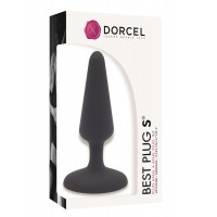 Анальна пробка Dorcel Best Plug S м'який soft-touch силікон, макс. діаметр 3,1см